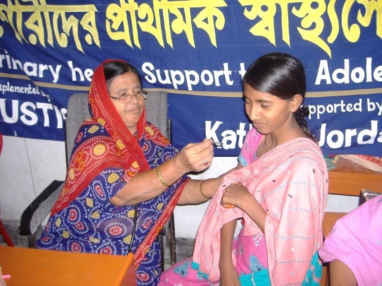 Primary health support at School & Vocational Center (Profile Page 21)